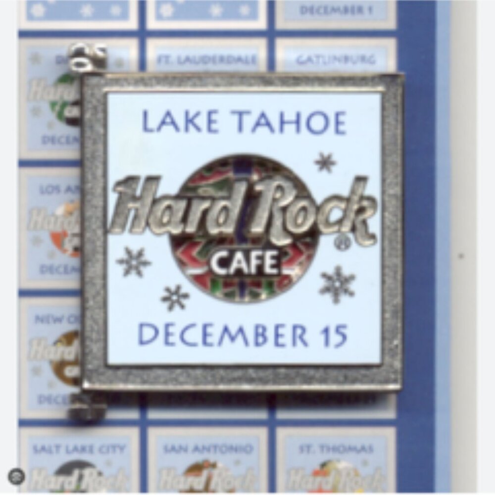 Hard Rock Cafe Pin Lake Tahoe